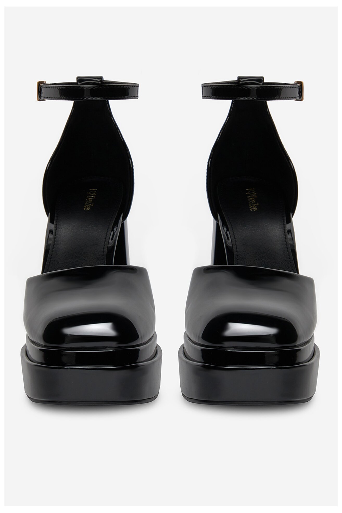 Pantofi cu toc DeeZee LW85478-6 NEGRU