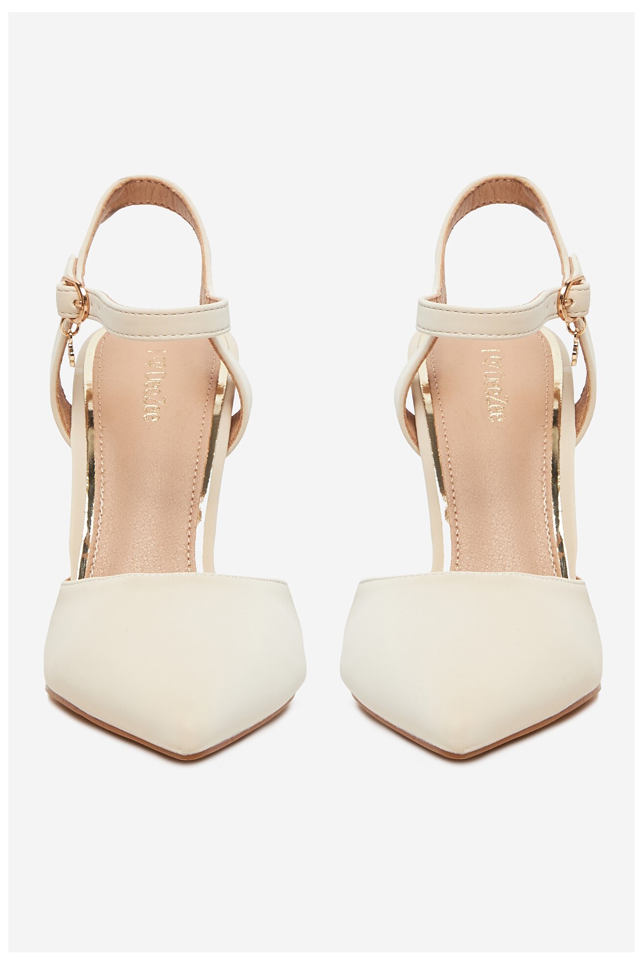 Czółenka DeeZee AV-8268-5 Kremowy