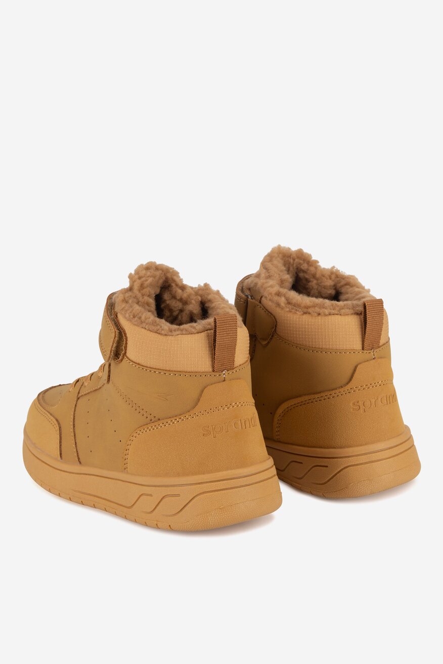 Šněrovací vyšší obuv SPRANDI EARTH GEAR CAMEL - 5905588882138