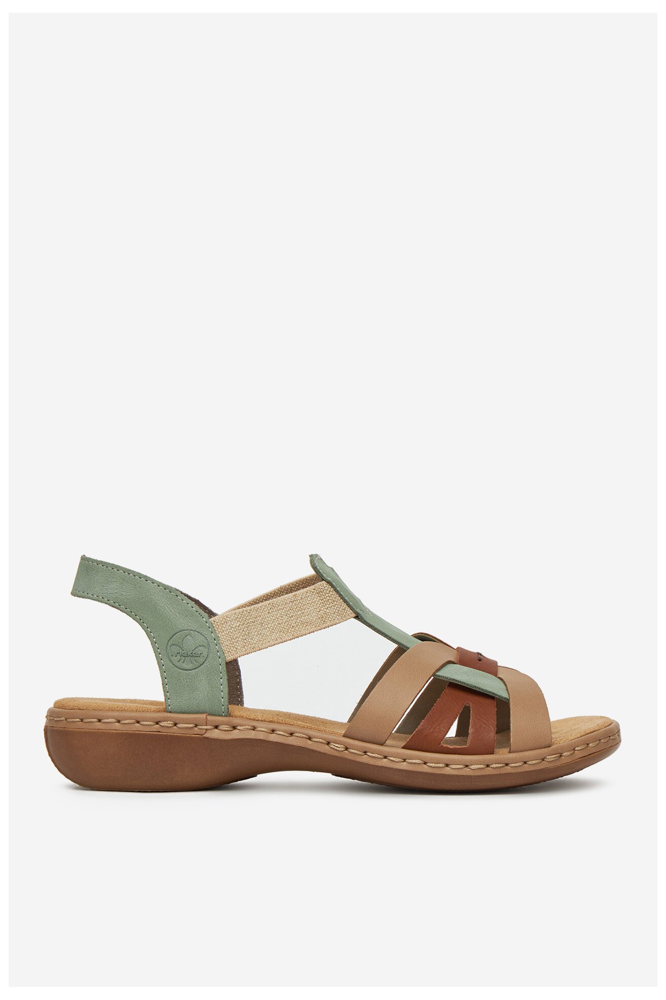 Сандали Rieker 65918-52 СВЕТЛОЗЕЛЕН