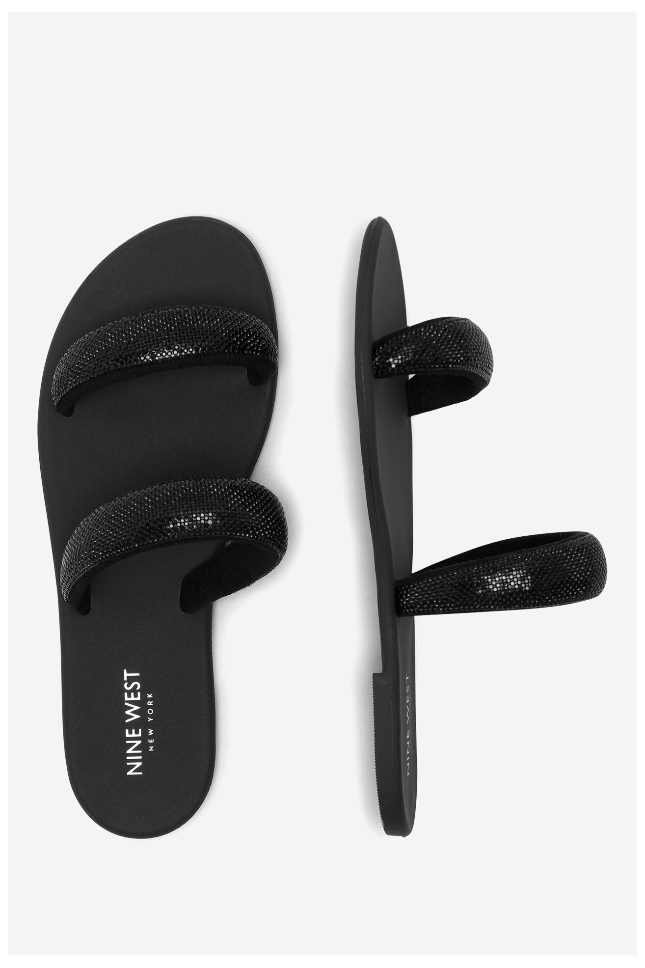 Pantofle NINE WEST WFA2735-1 ČERNÁ