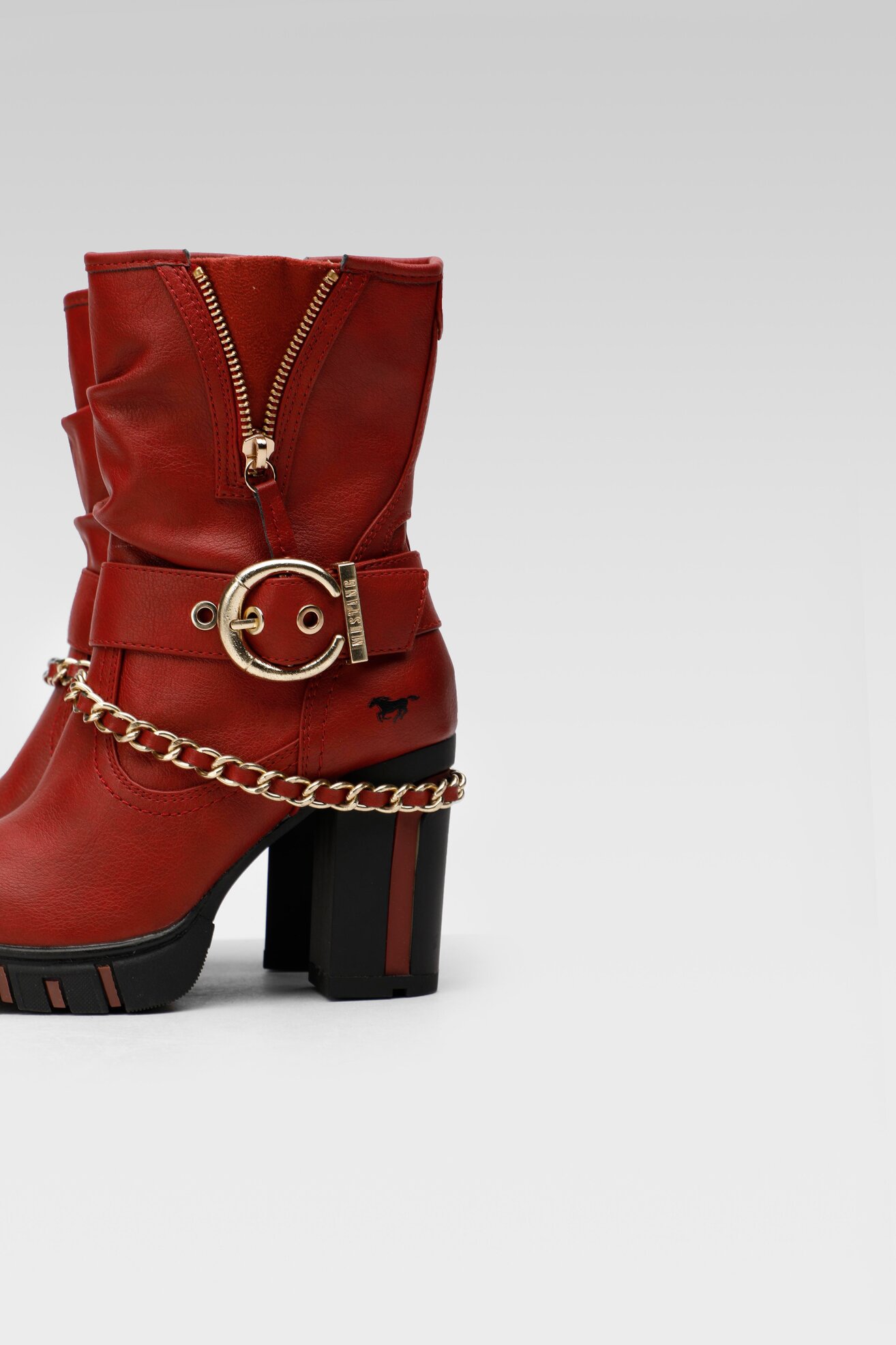 Csizma Mustang 1363-505 PIROS