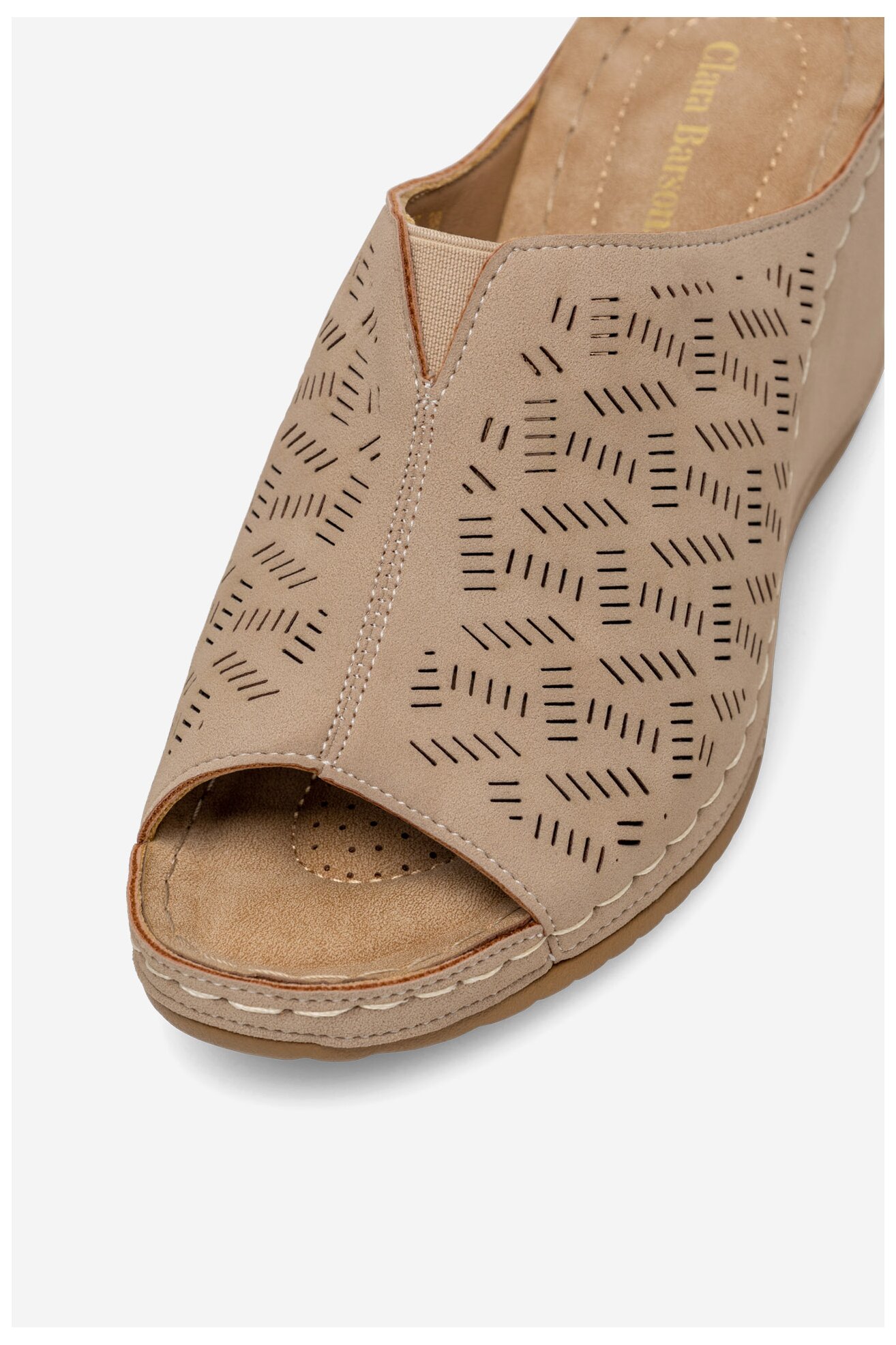 Шльопанець Clara Barson WYL0510-05 БЕЖЕВИЙ