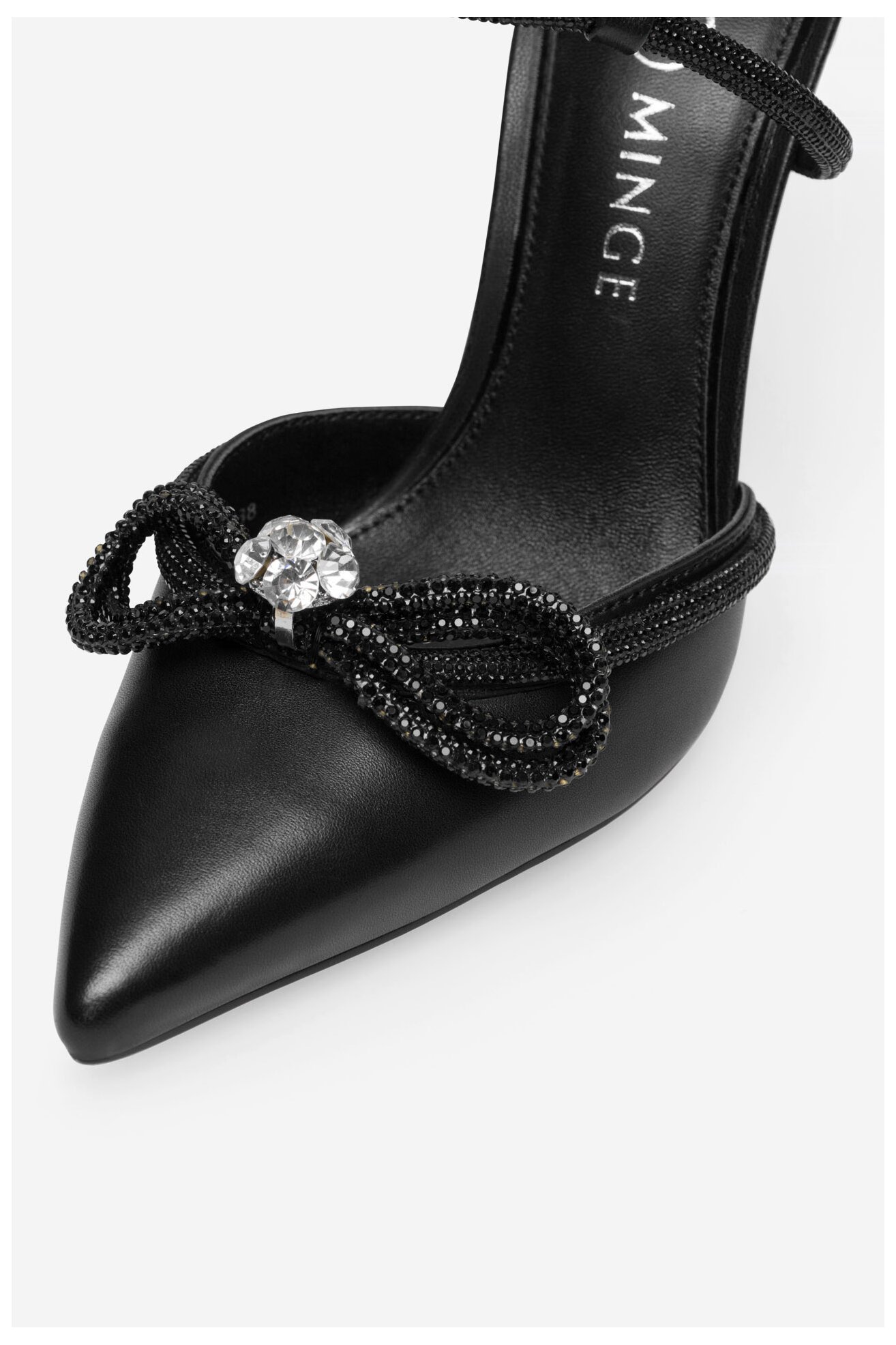 Lodičky EVA MINGE ANCONA-V325-25531 ČERNÁ