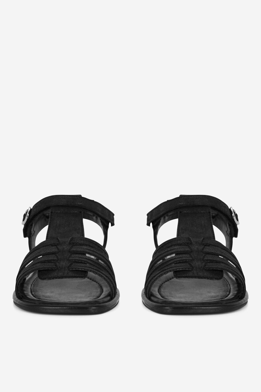 Badura - Sandały skórzane - 5905588526742