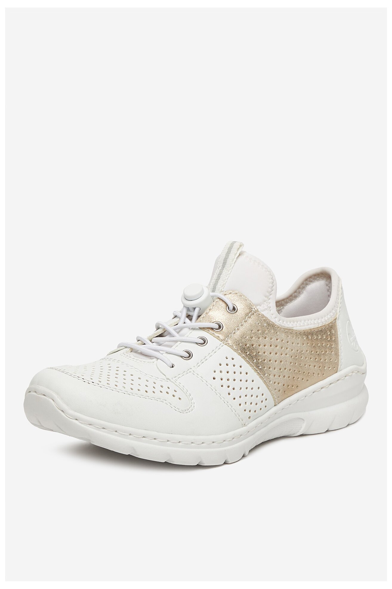 Sneakers Rieker L3254-80 Biały