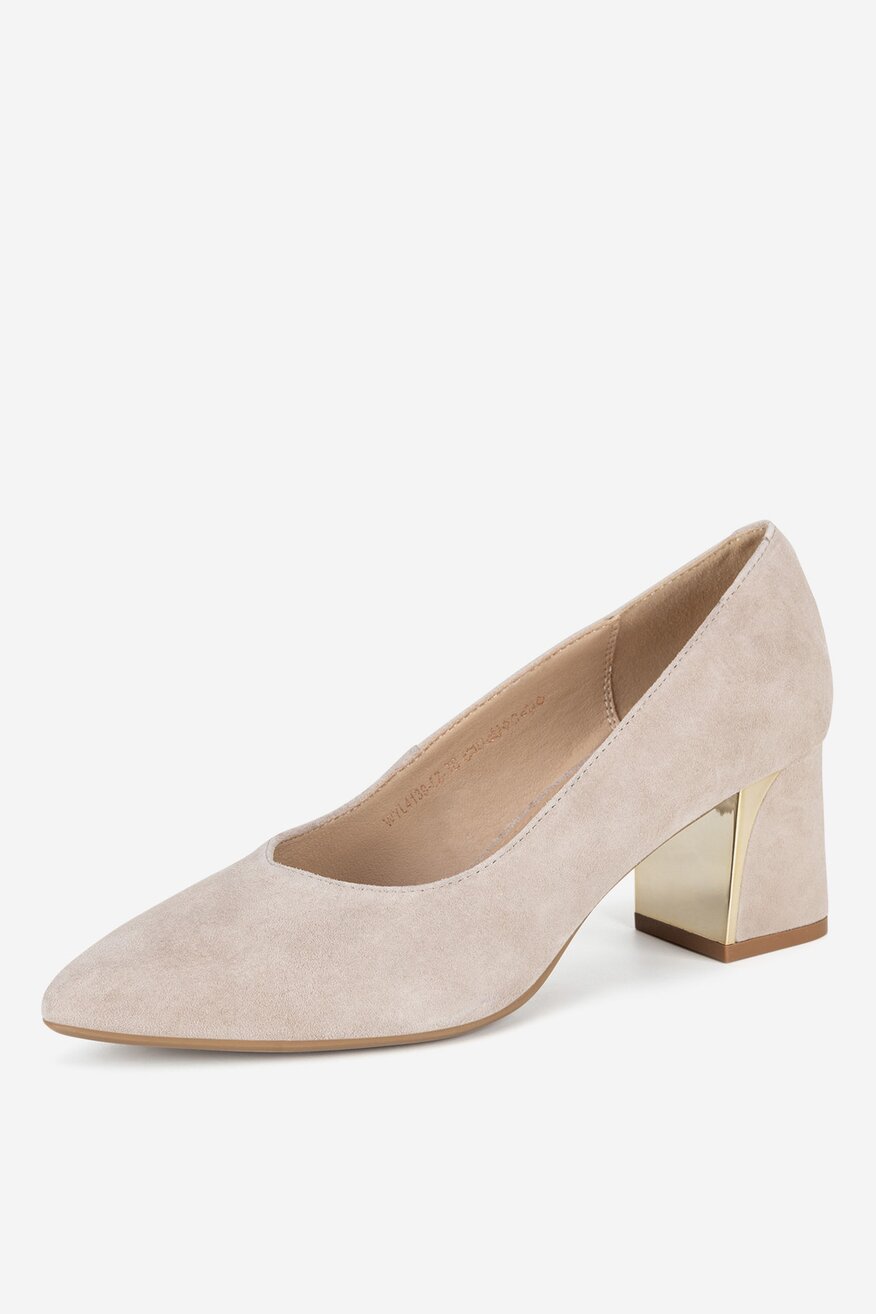 Lasocki - Czółenka zamszowe - 5903419946042