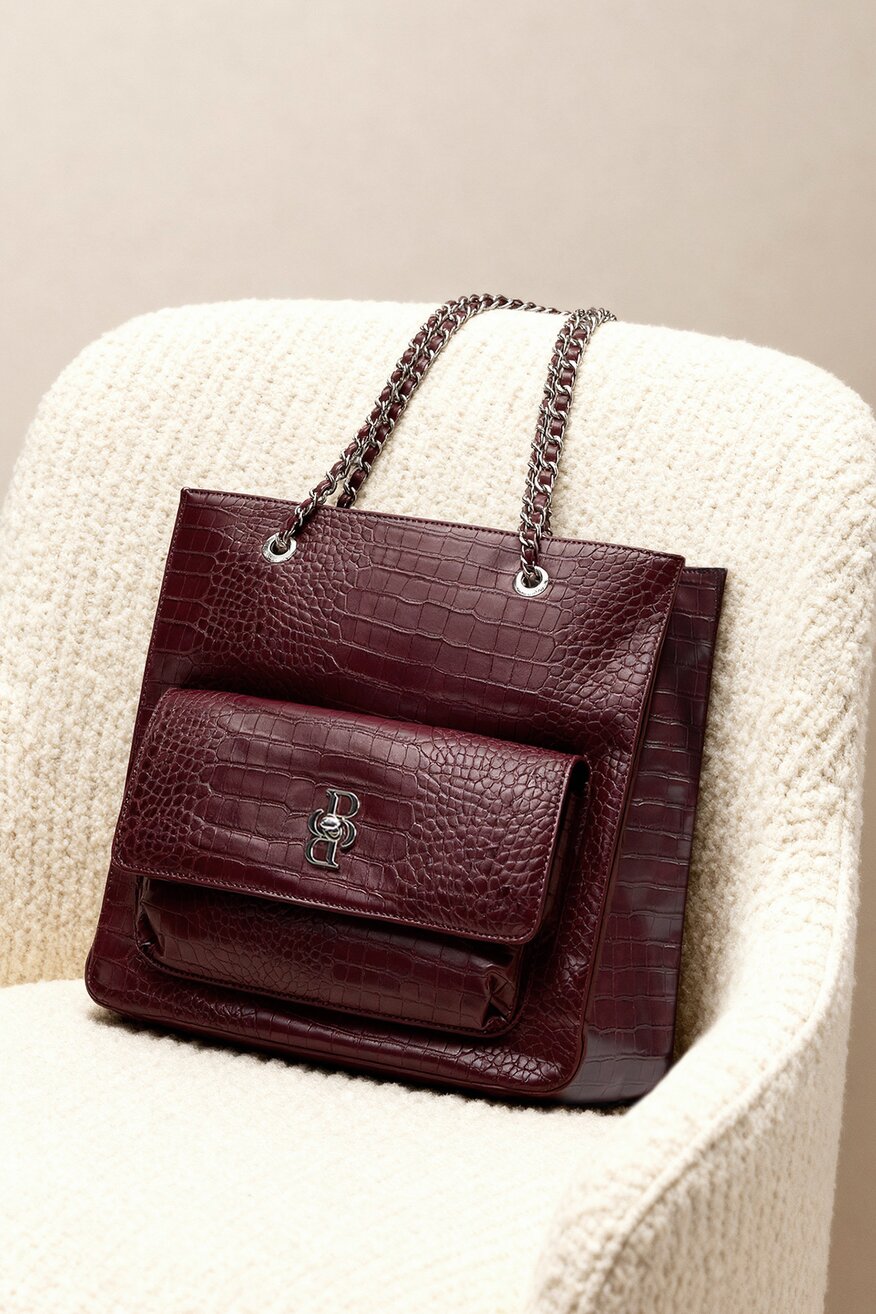 Kézitáska Badura BORDÓ - 5906751285503