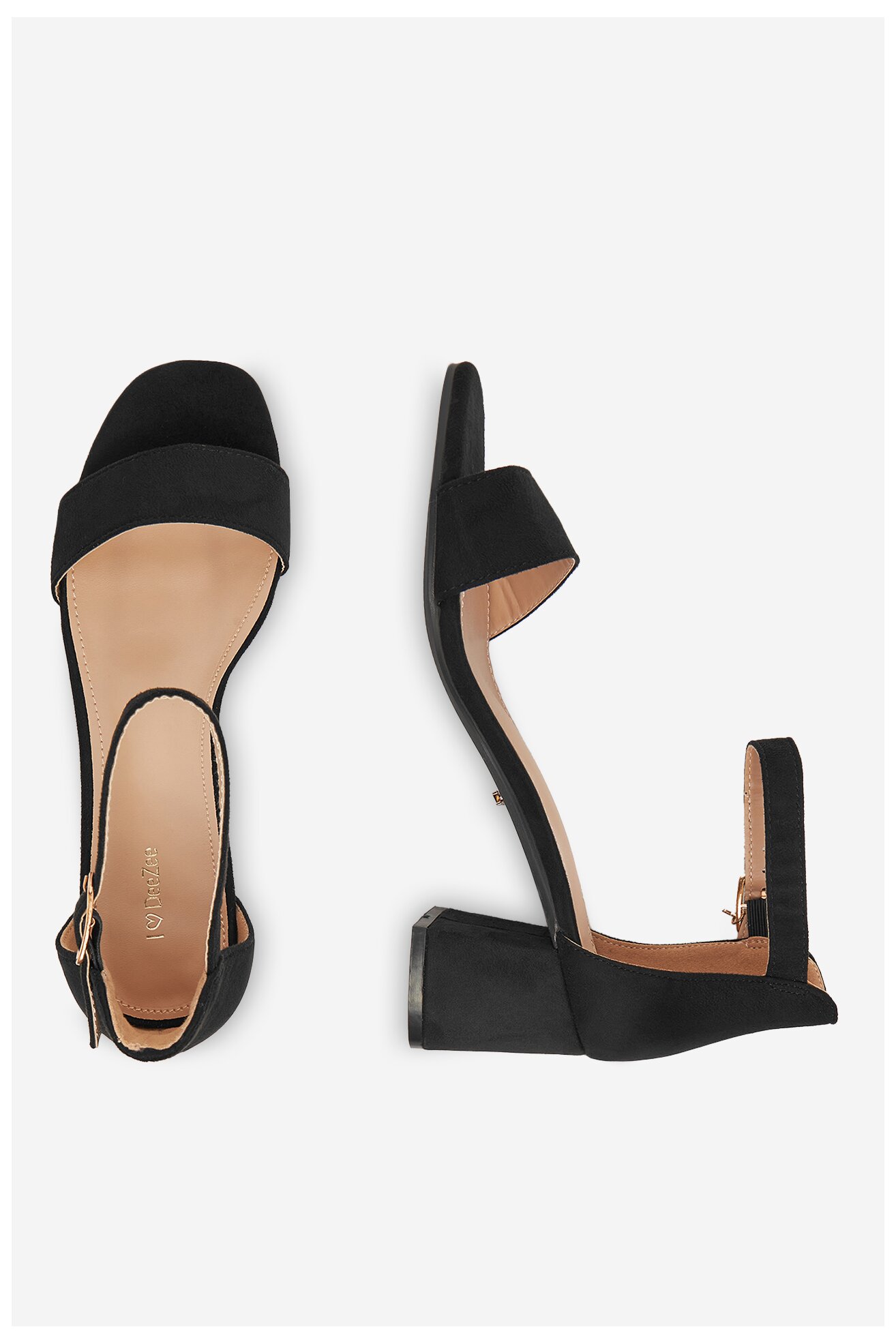 Sandály DeeZee 5250-1 ČERNÁ