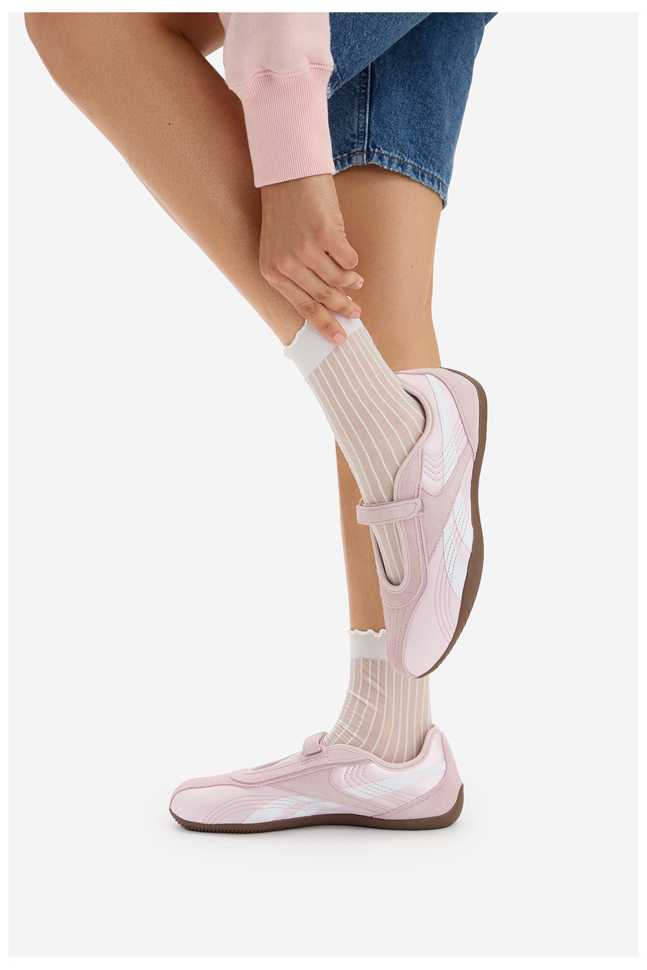 Obuwie sportowe Reebok EO-ULTRA LO MARY JANE 100261004 Różowy