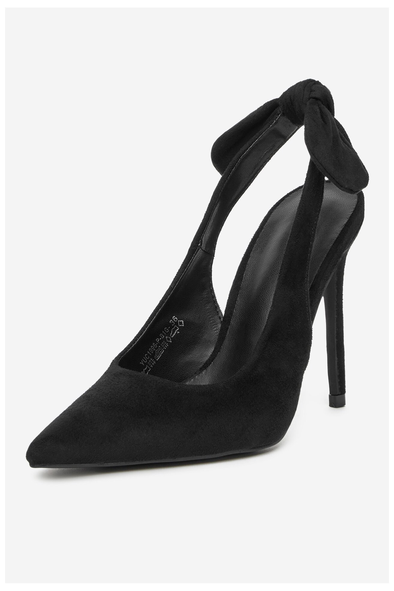 Czółenka DeeZee YUC1996-P-B1G Czarny