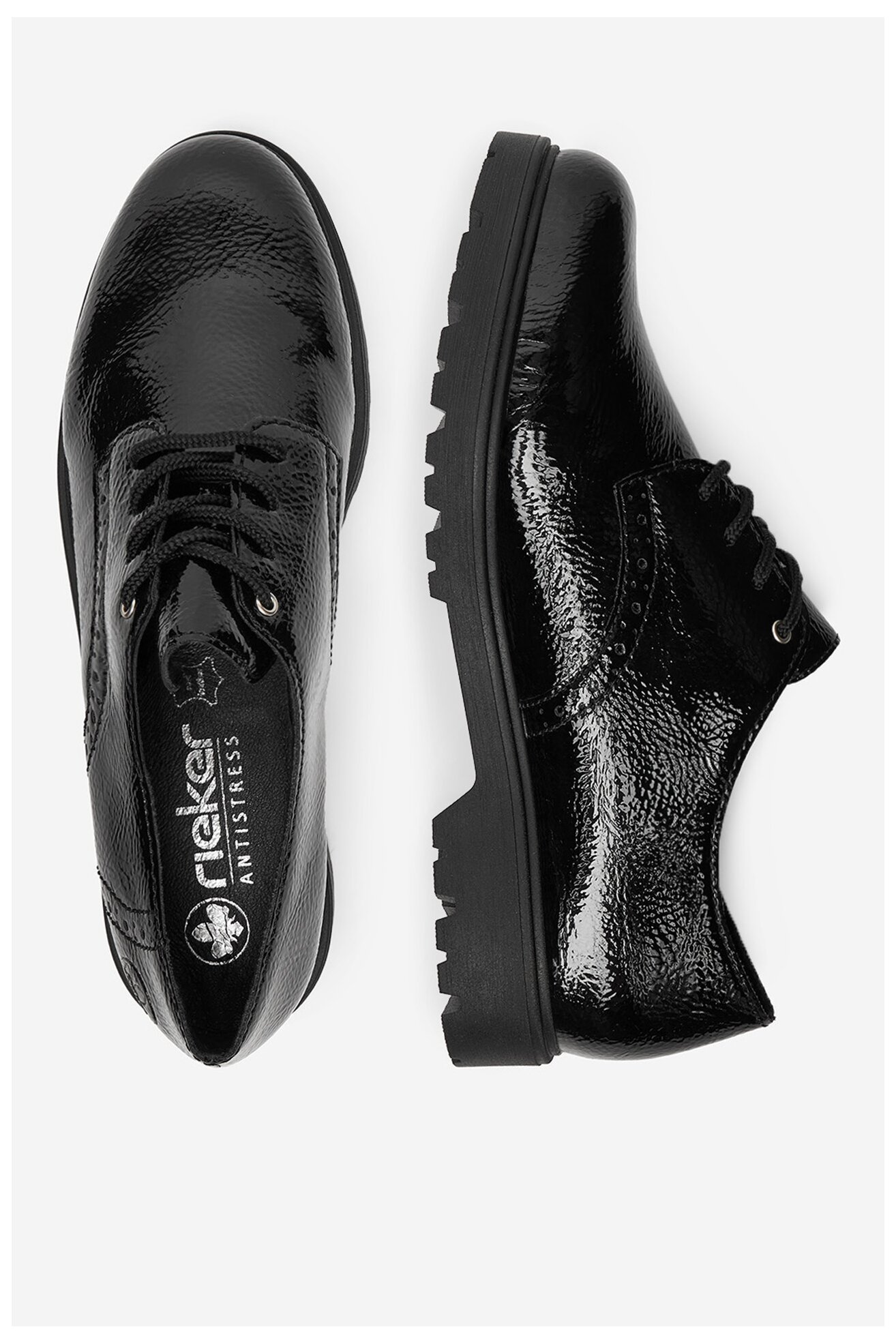 Pantofi casual Rieker 45502-00 NEGRU