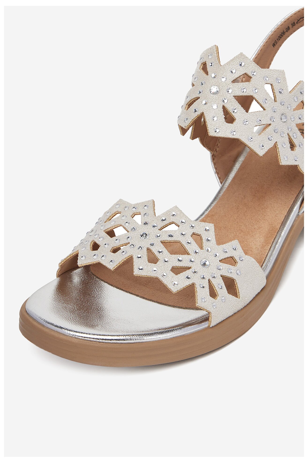 Сандали Clara Barson WS10006-08 СРЕБРИСТ