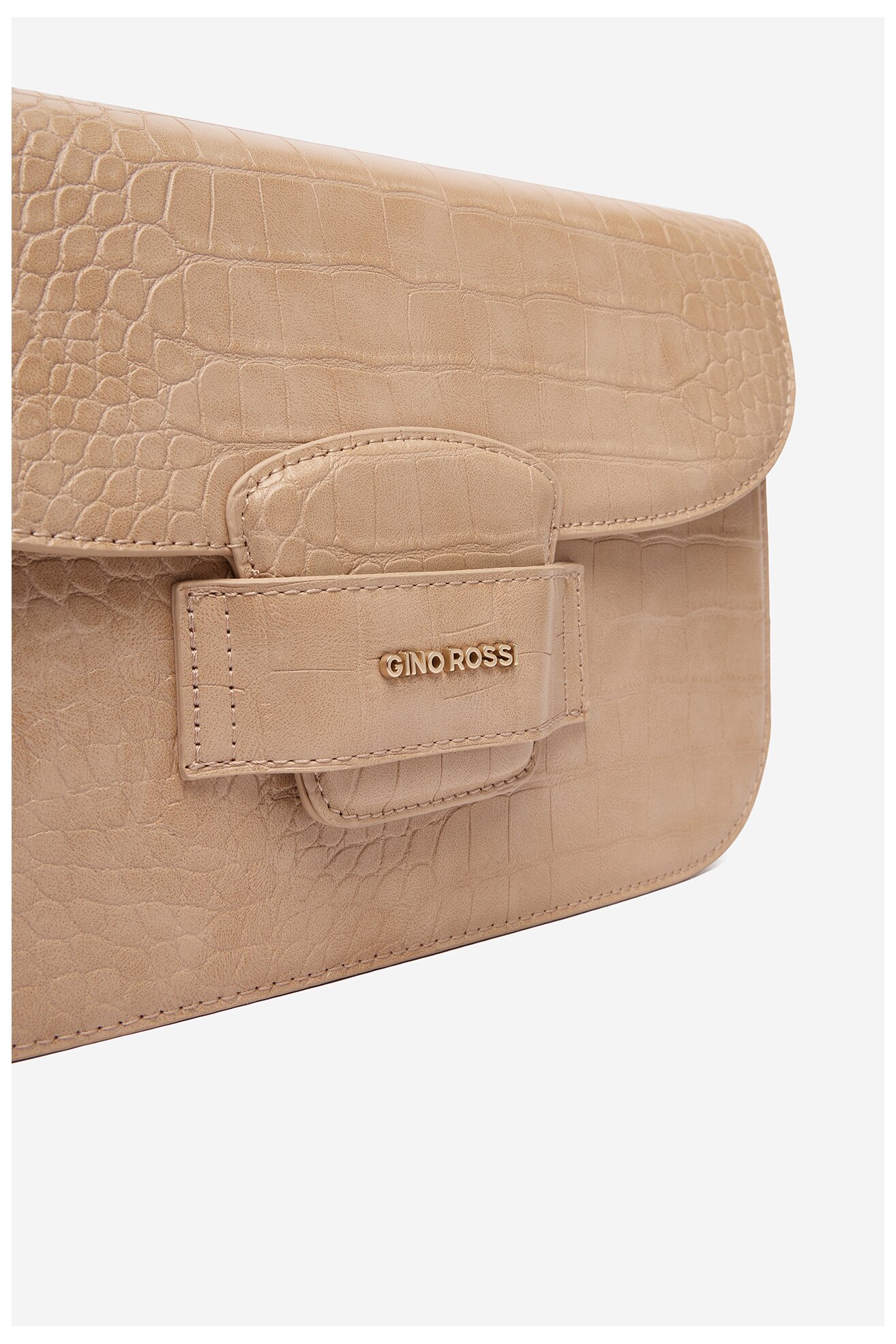 Сумка З Ремінцем Gino Rossi EO-LDA9024 БЕЖЕВИЙ