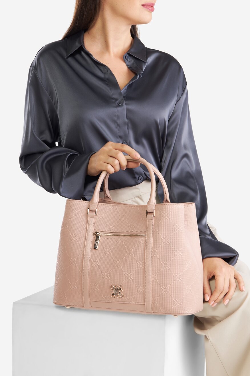 Kézitáska NINE WEST RÓZSASZÍN - 5906751030844