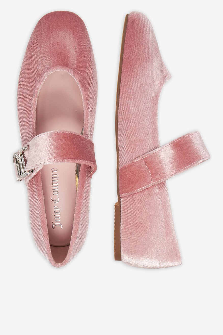 Baleríny Juicy Couture SVĚTLE RŮŽOVÁ - 5906751042106