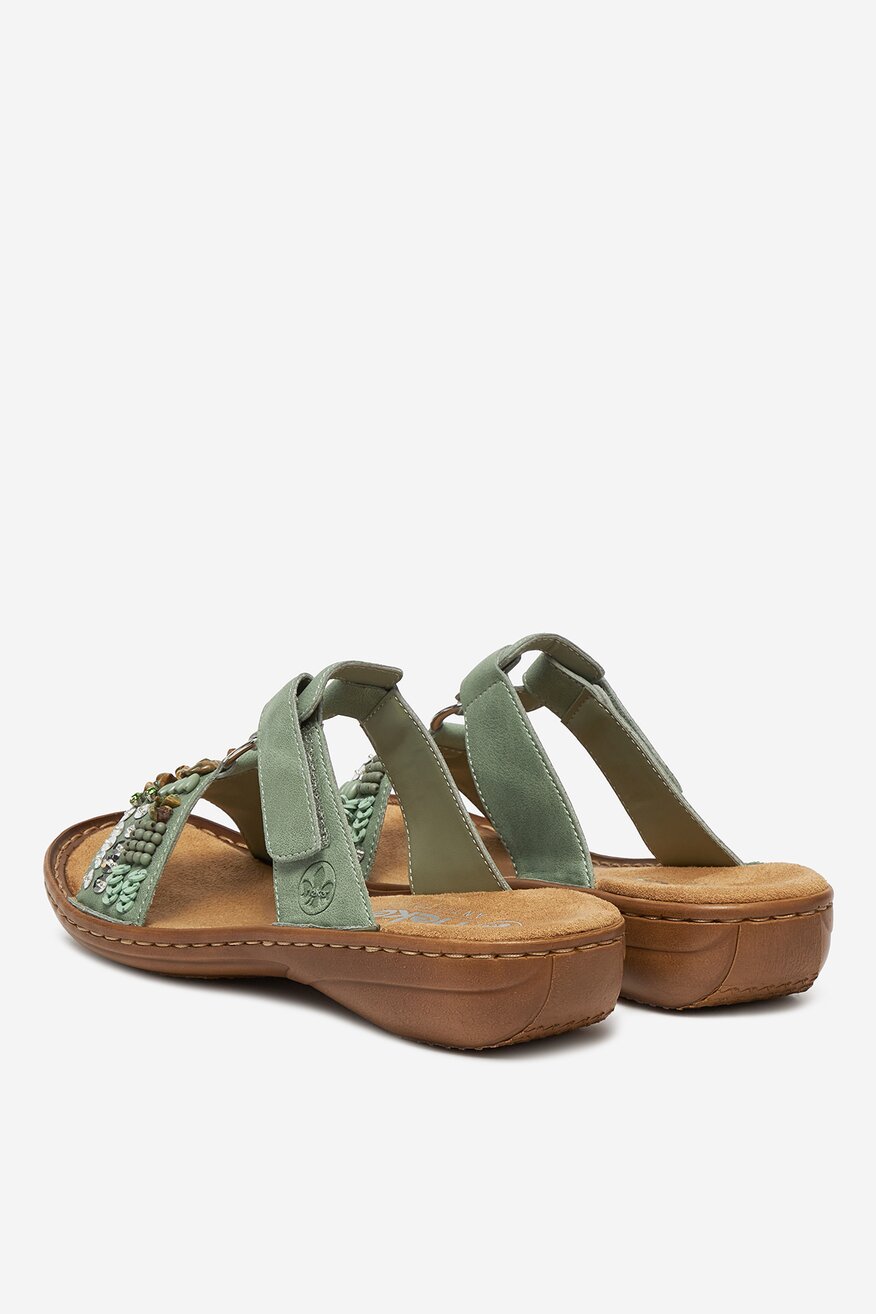 Șlapi Rieker VERDE DESCHIS - 2230078420921