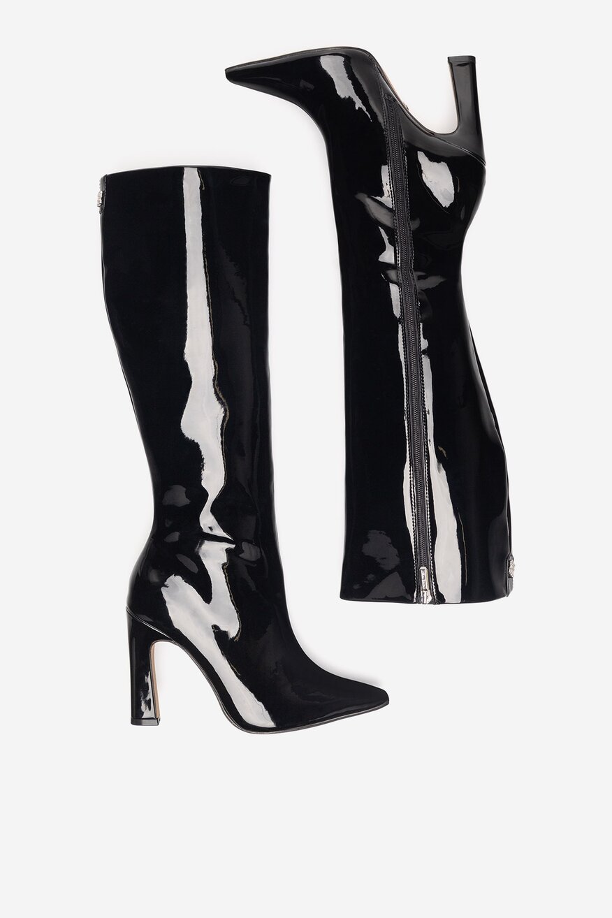 Kozačky NINE WEST ČERNÁ - 5903419352874