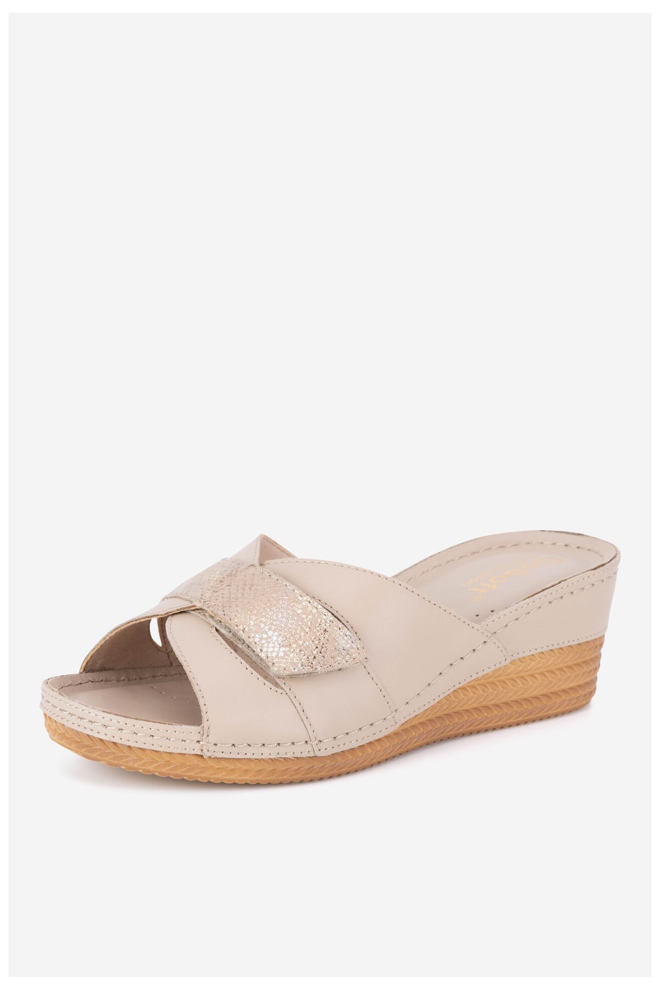 Șlapi Go Soft ARC-2309-07 BEJ