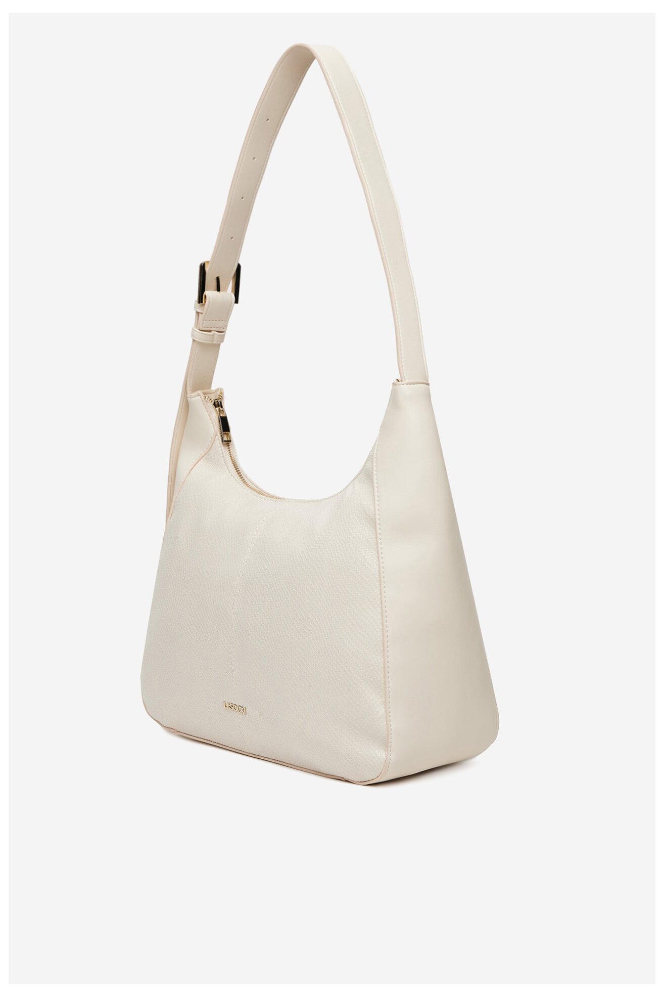 Kézitáska Lasocki LSK-X-007-07 CSONTSZÍNŰ