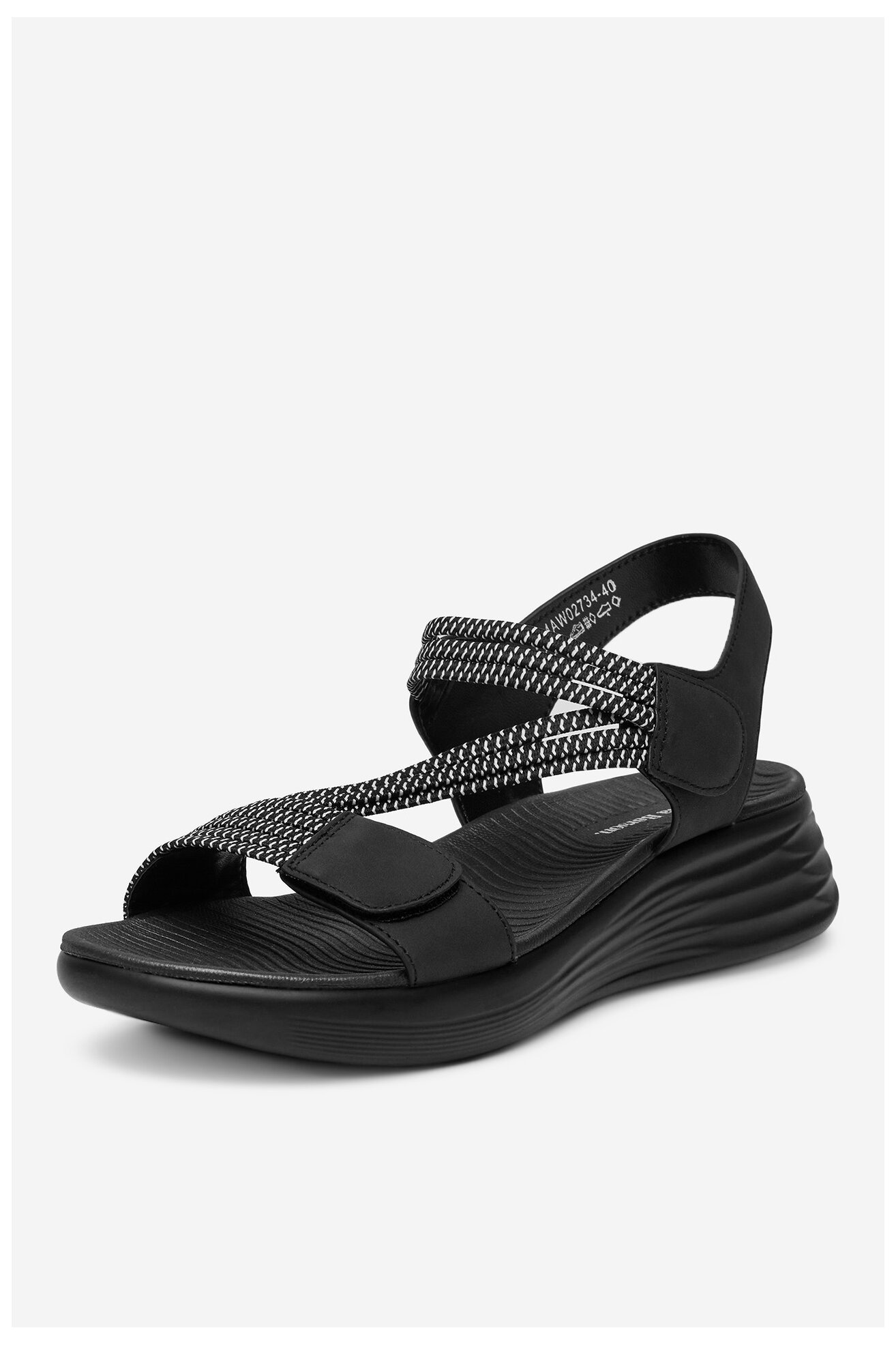 Szandál Clara Barson R24AW02734 FEKETE