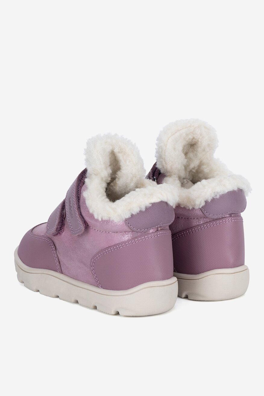 Lasocki Kids - Trzewiki zamszowe ocieplane - 5905588955450