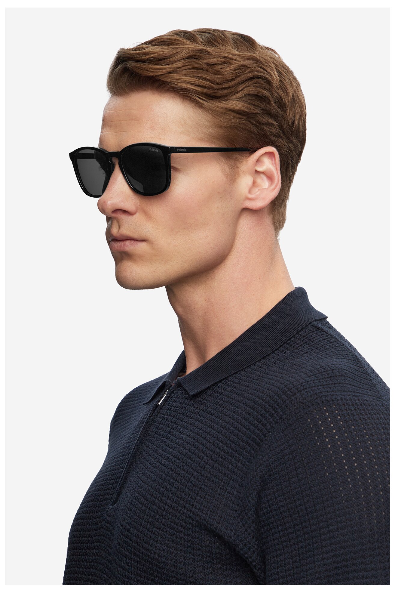 Muške sunčane naočare Polaroid C PLD 4139/S CRNA