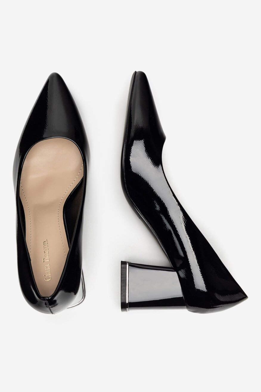 Pantofi cu toc Clara Barson NEGRU - 5905588742272