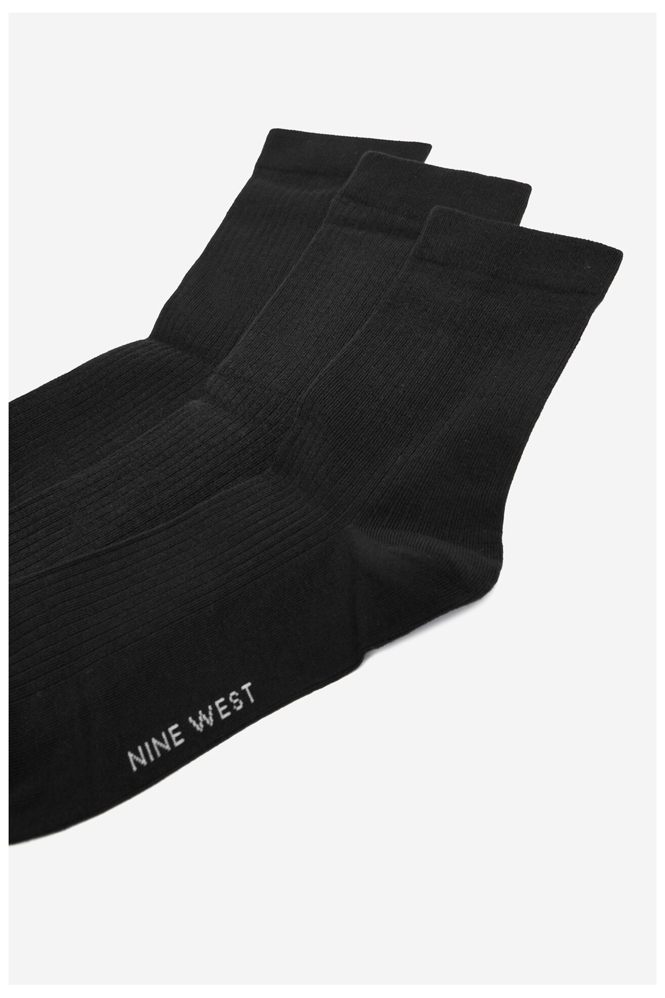 Чорапи NINE WEST CEO_BR_NW_25081_W_AW25 (3 PACK) ЧЕРЕН