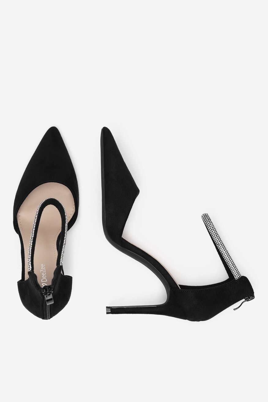 
                Pantofi cu toc DeeZee NEGRU - 5904410832242
