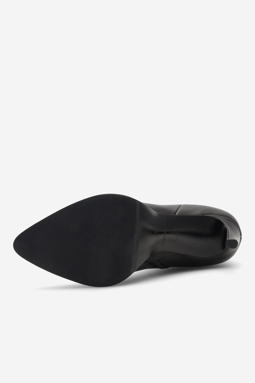 EVA MINGE - Botki skórzane na szpilce - 5905588091608