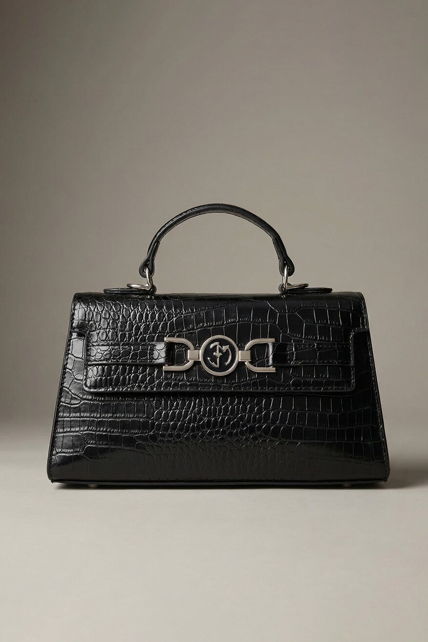 
                EVA MINGE - Mała torebka kuferek - 5906751331064