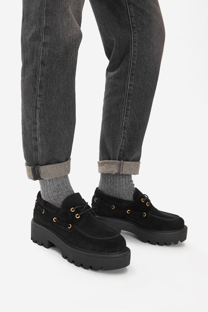 
                Badura - Loafersy zamszowe - 5906751388341