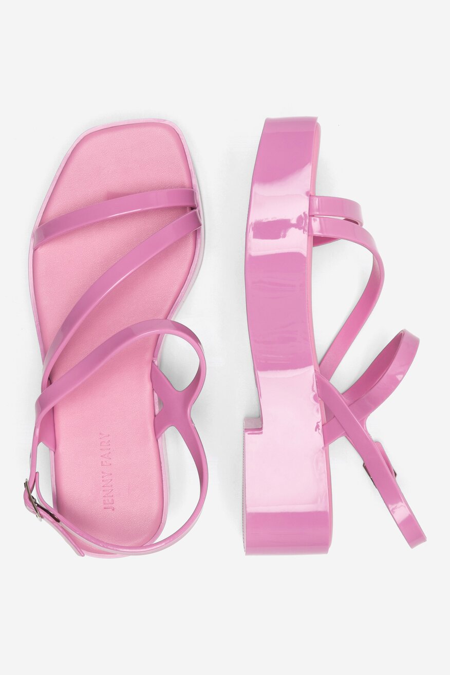 
                Jenny Fairy - Sandały różowe - 5904862775159
