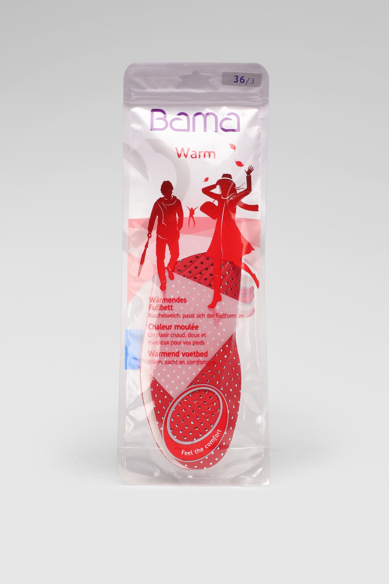 Wkładki do obuwia BAMA Warm Footbed Biały