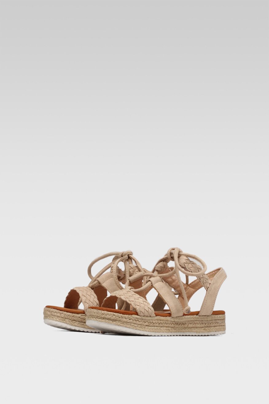 
                Jenny Fairy - Sandały boho beżowe - 5903698666921