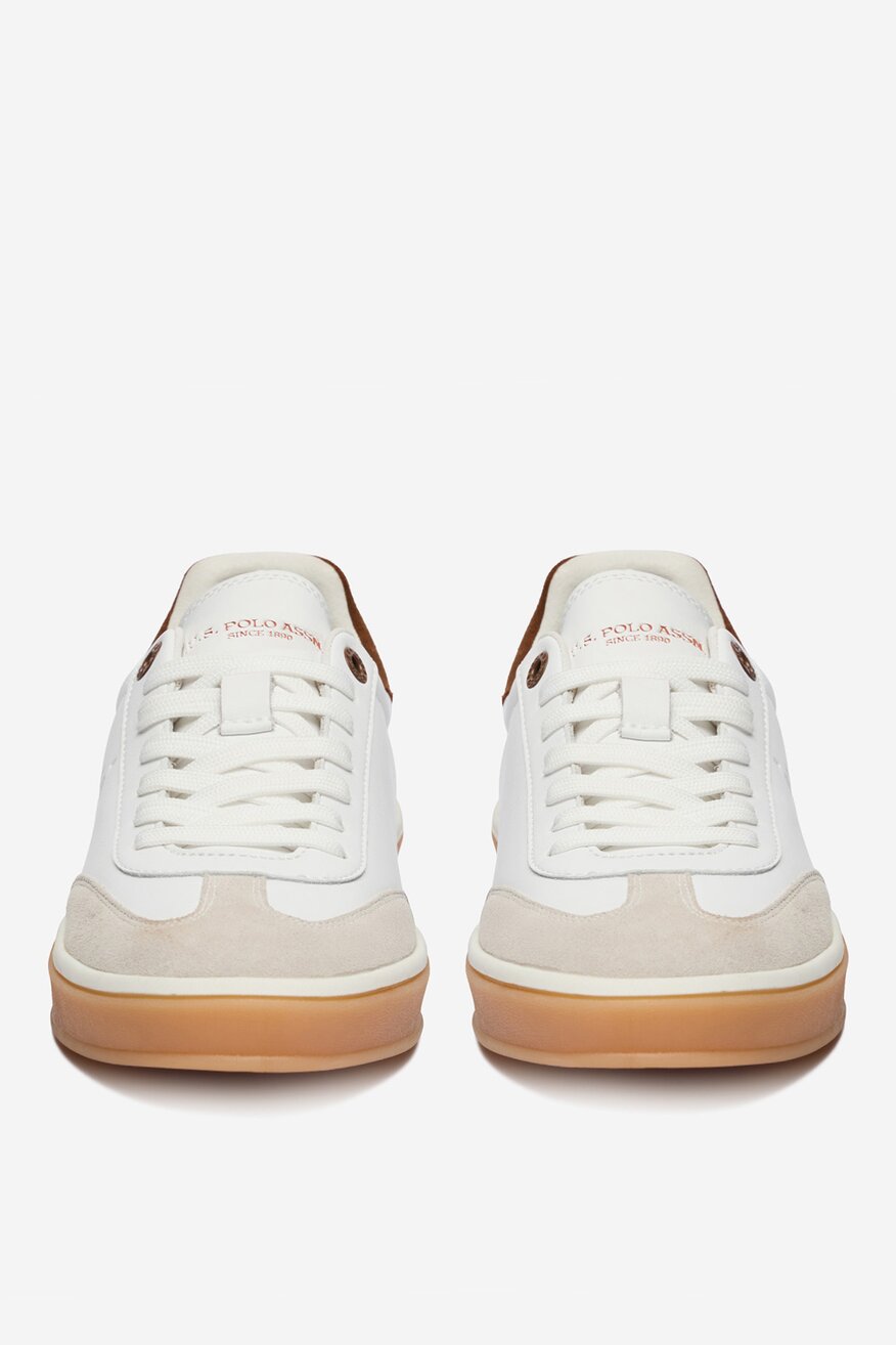 U.S. POLO ASSN. - Sneakersy skórzane - 5906751956915