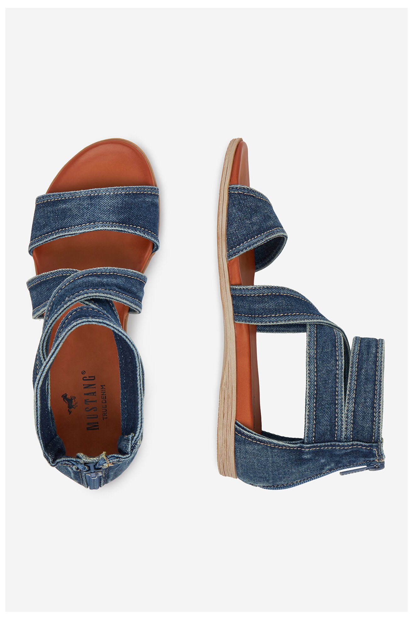 Сандали Mustang 1424-806 ДЕНИМ
