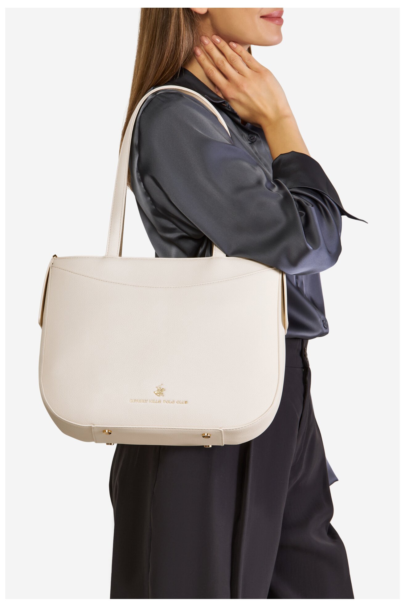 Torebka Beverly Hills Polo Club BHPC-C-005-07 Beżowy