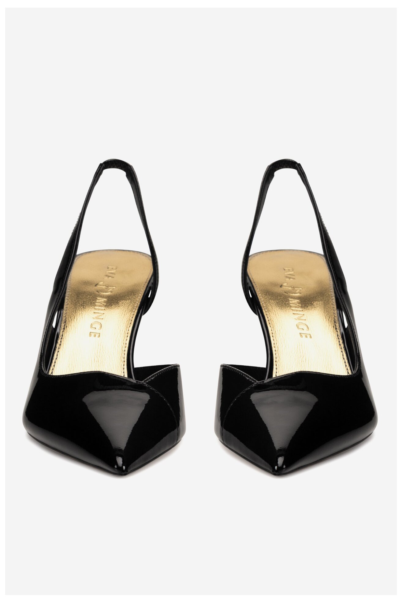 Czółenka EVA MINGE ANGELICA-V1299-303-1 Czarny