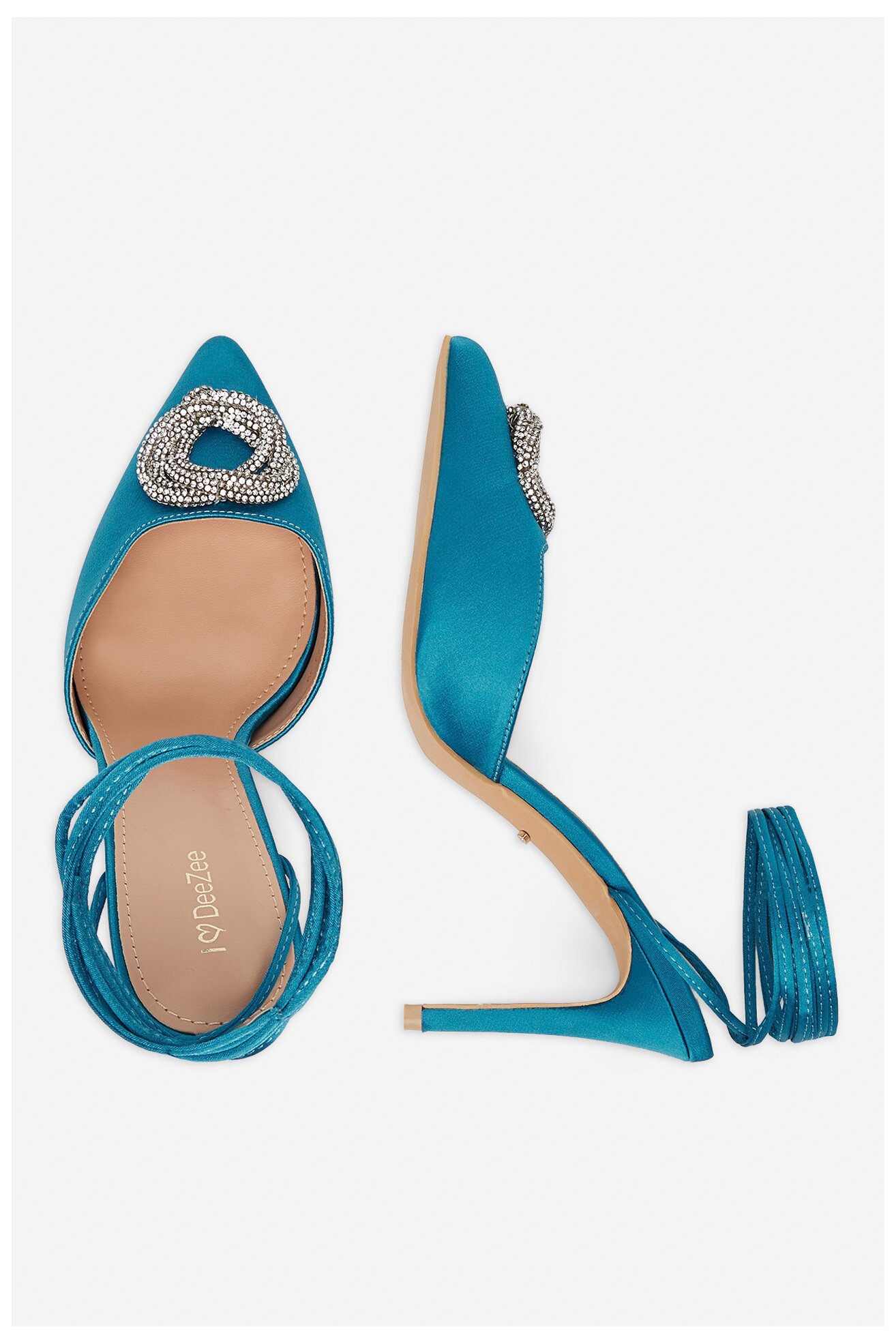 Pantofi cu toc DeeZee ZALFA5304-23 ALBASTRU