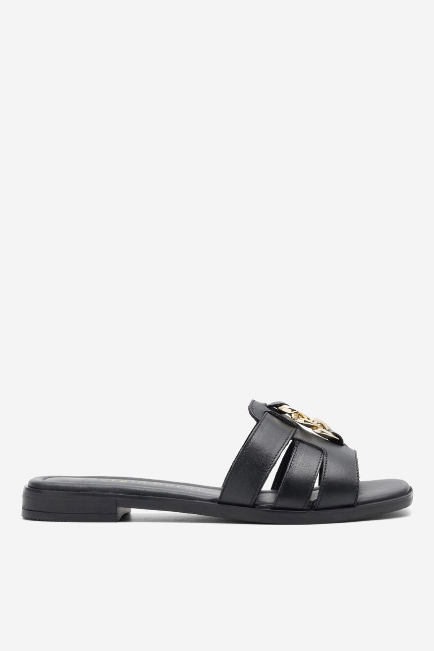 
                Sergio Bardi - Klapki skórzane - 5905588334354