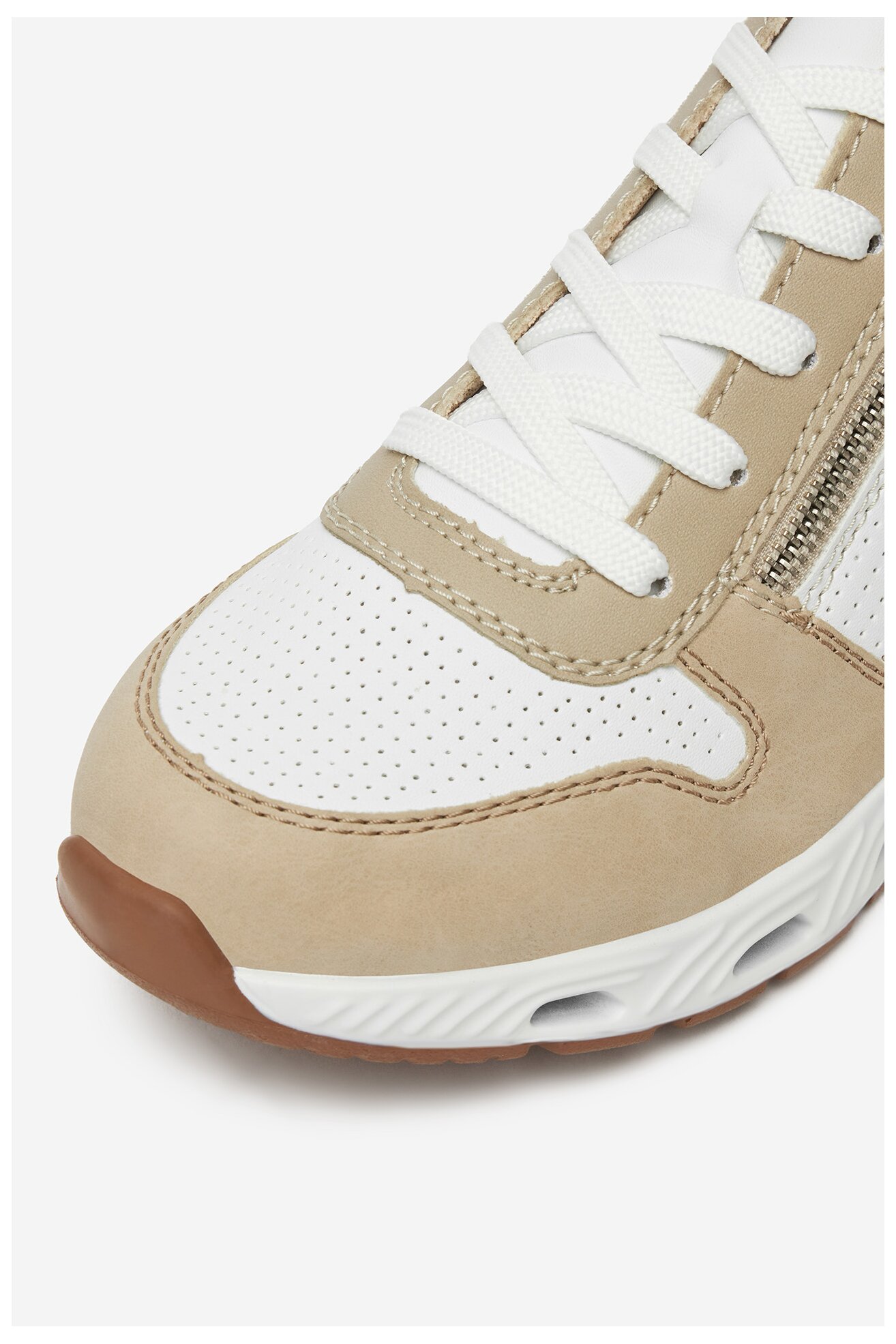 Tornacipő Rieker N5204-80 BÉZS