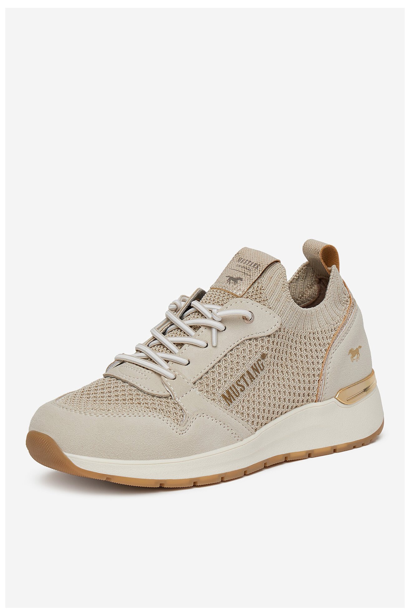Sneakers Mustang 1487-301 Beżowy