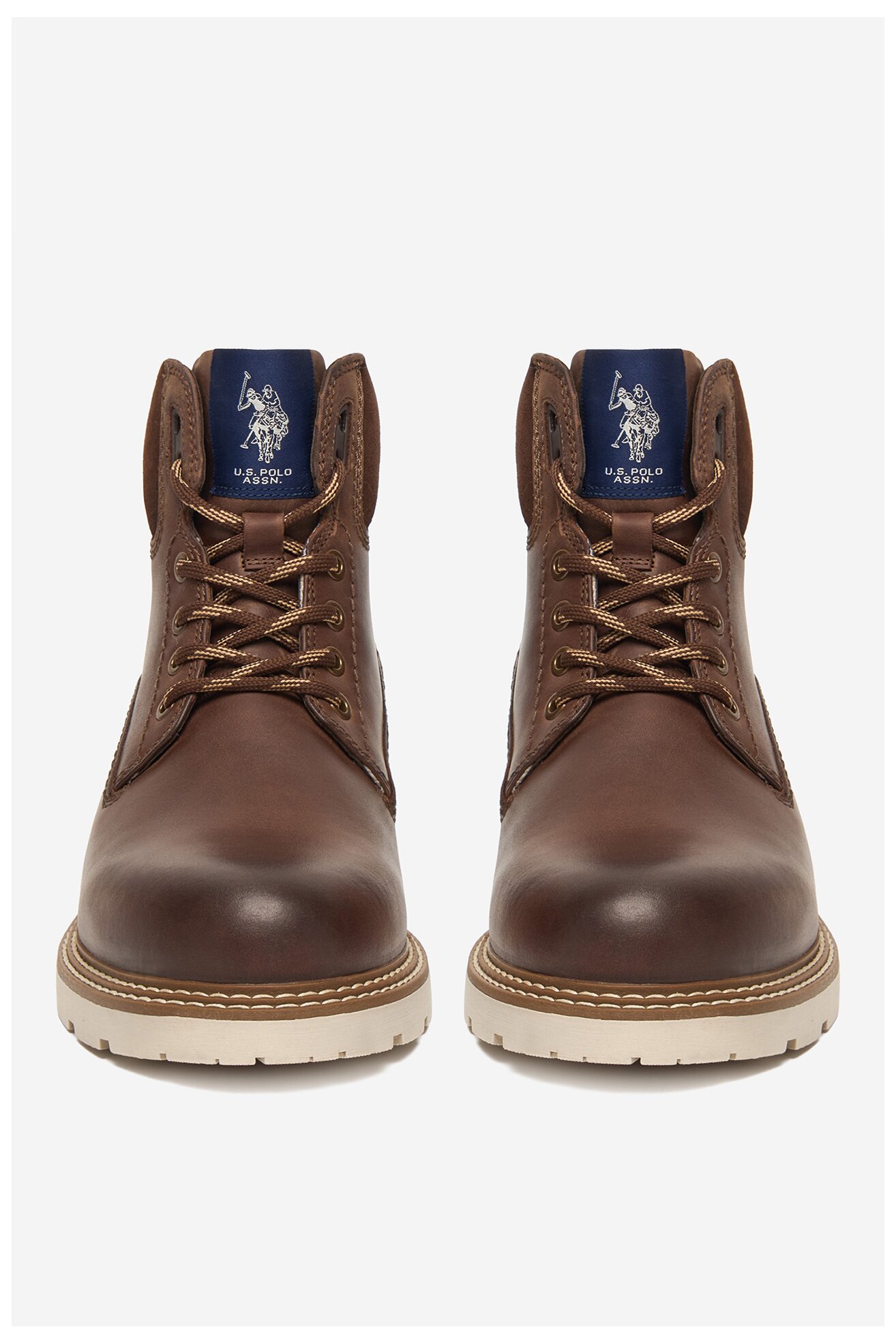 Боти U.S. POLO ASSN. EO-PATRIZ001M/EL1 КАФЯВ