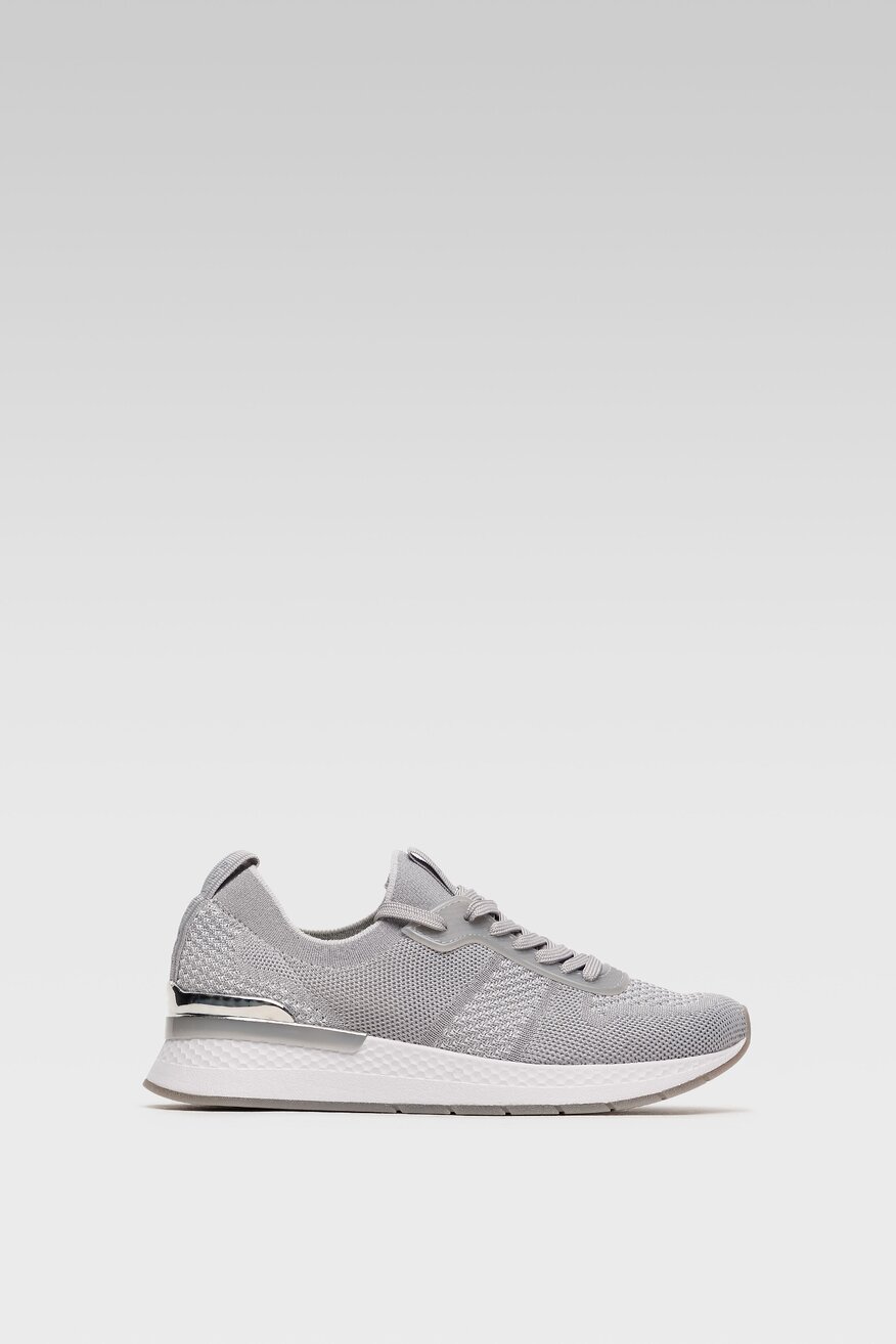 
                Tamaris - Półbuty szare sznurowane - 5903698968575