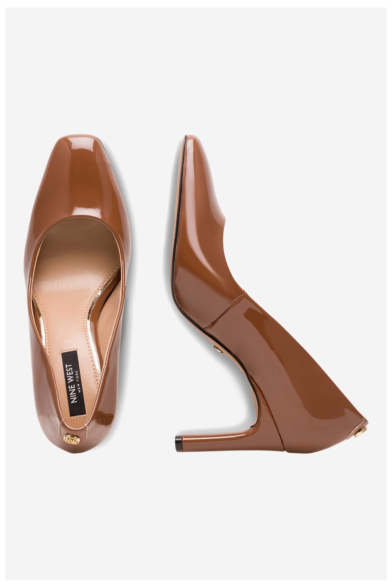 Czółenka NINE WEST 905901 Brązowy jasny