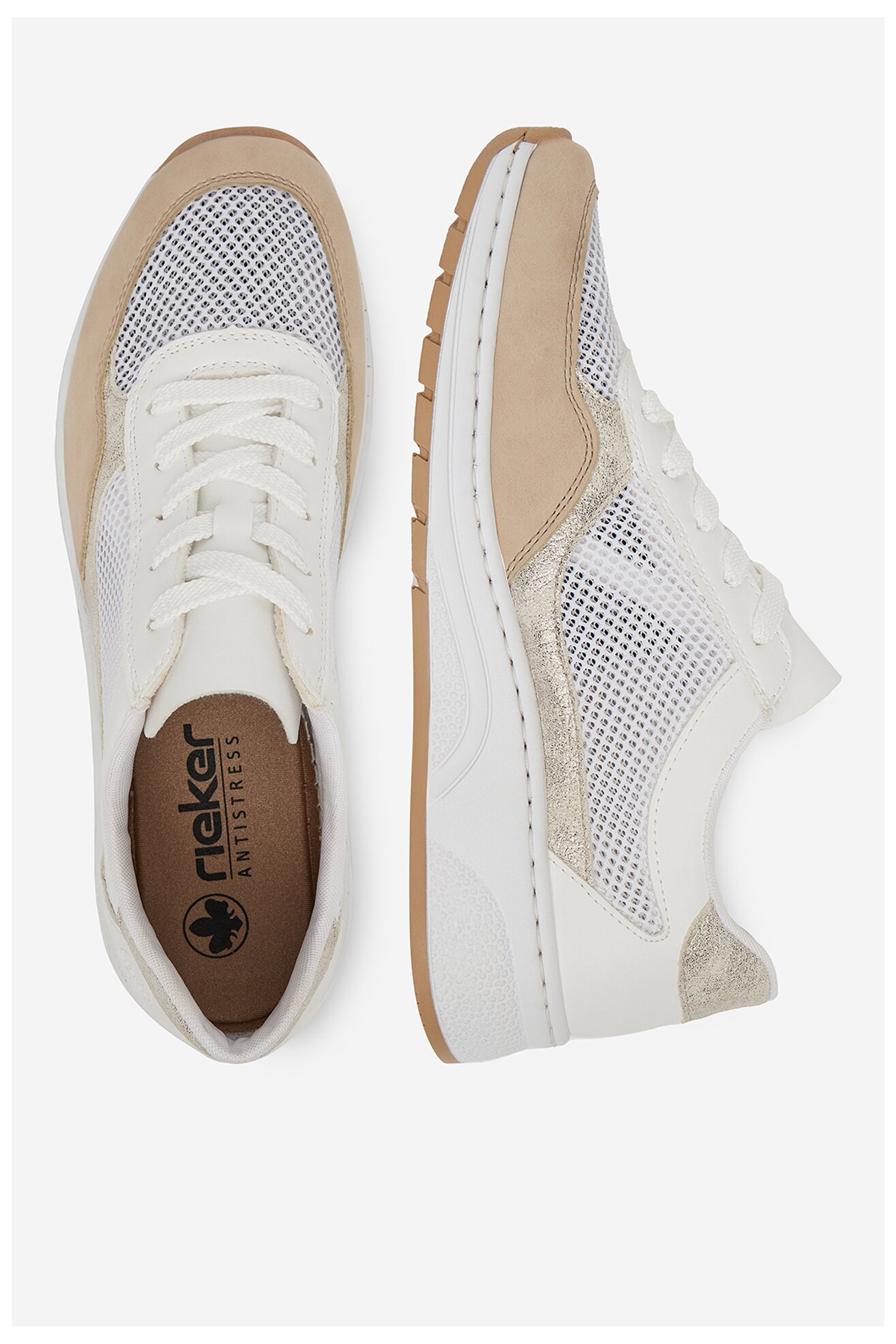 Sneakers Rieker CEO-N6503-80 Biały