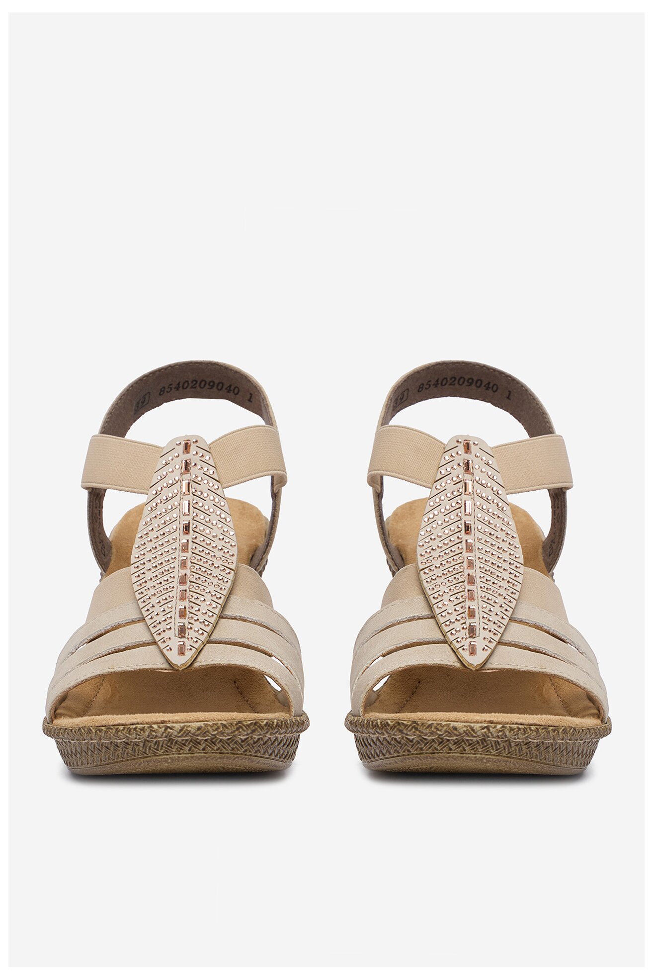 Sandały Rieker CEO-66526-62 Beżowy jasny