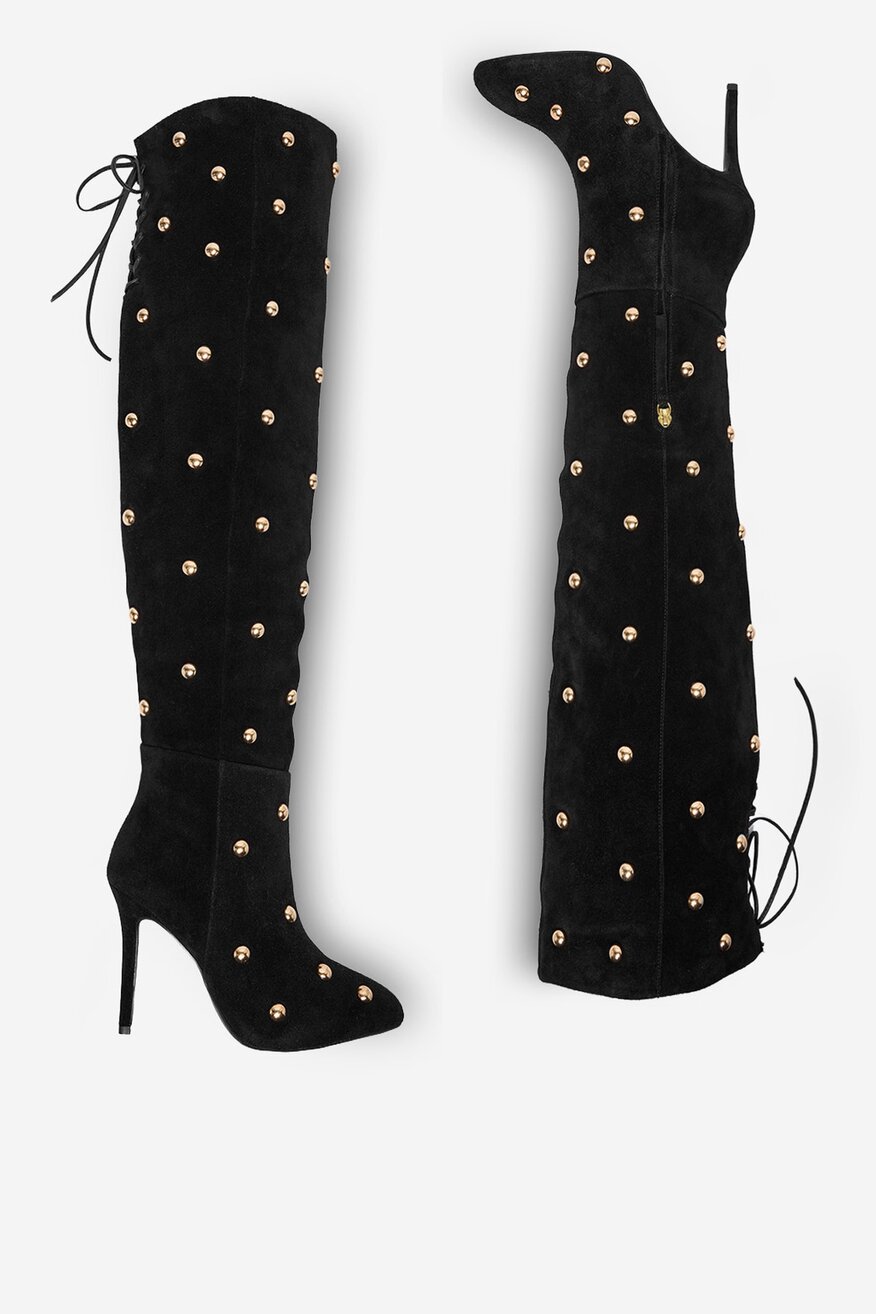 
                        Kozaki EVA MINGE EO-MIA-121950 Czarny - 5906751301173